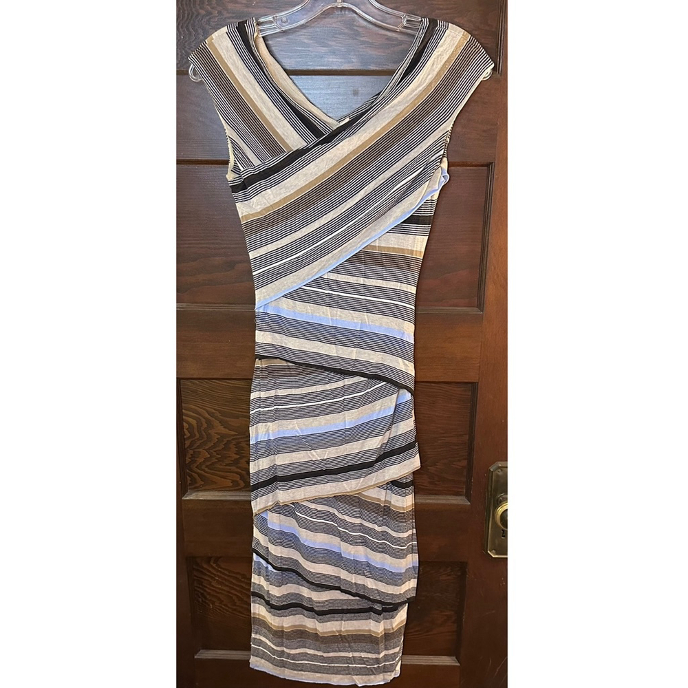 Bailey 44 XS Striped Bodycon Dress